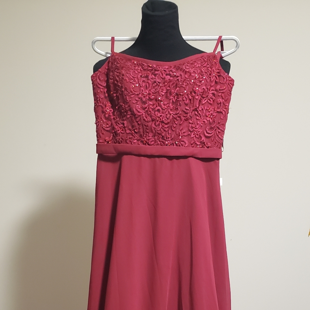 Angelina Faccenda floor length